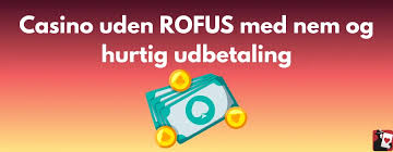 Online Casinoer Uden ROFUS Spil Uden Bekymringer 1565984722