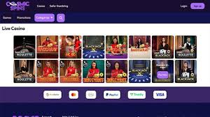 Experience the Universe of Gaming at Cosmic Spins Casino
