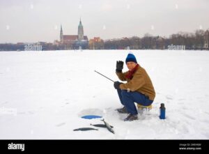 Read more about the article Ein wärmerer Winter: 5 Tipps für eine entspannte Eisfischerei in Deutschland