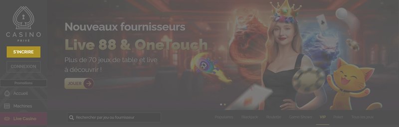 Prive casino à France
